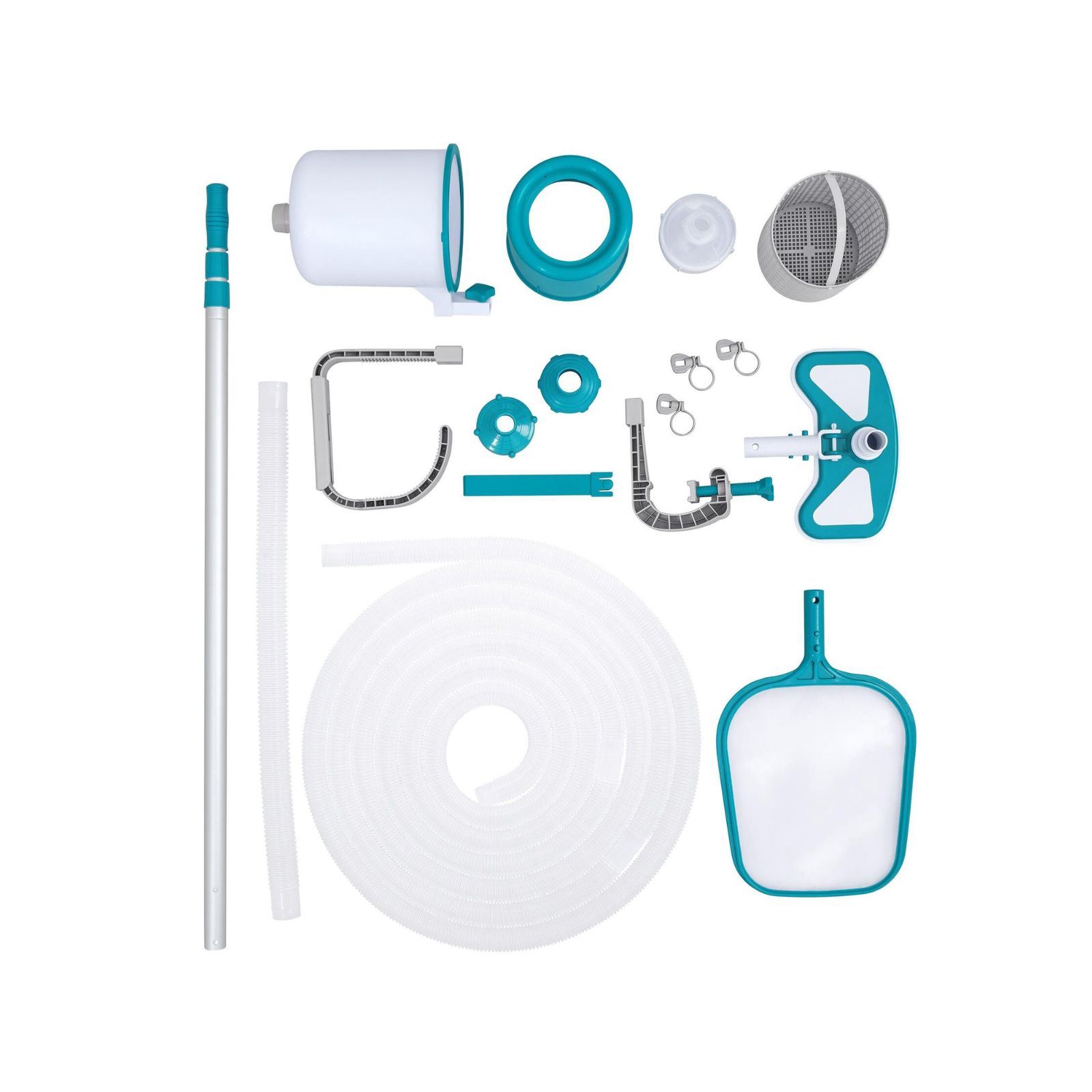 Kit de Mantenimiento Bestway Deluxe Aquaclean con Pértiga