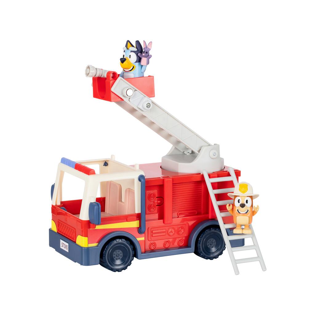 Bluey Set Camión de Bomberos con Figuras y Accesorios Vehículos para jugar Famosa