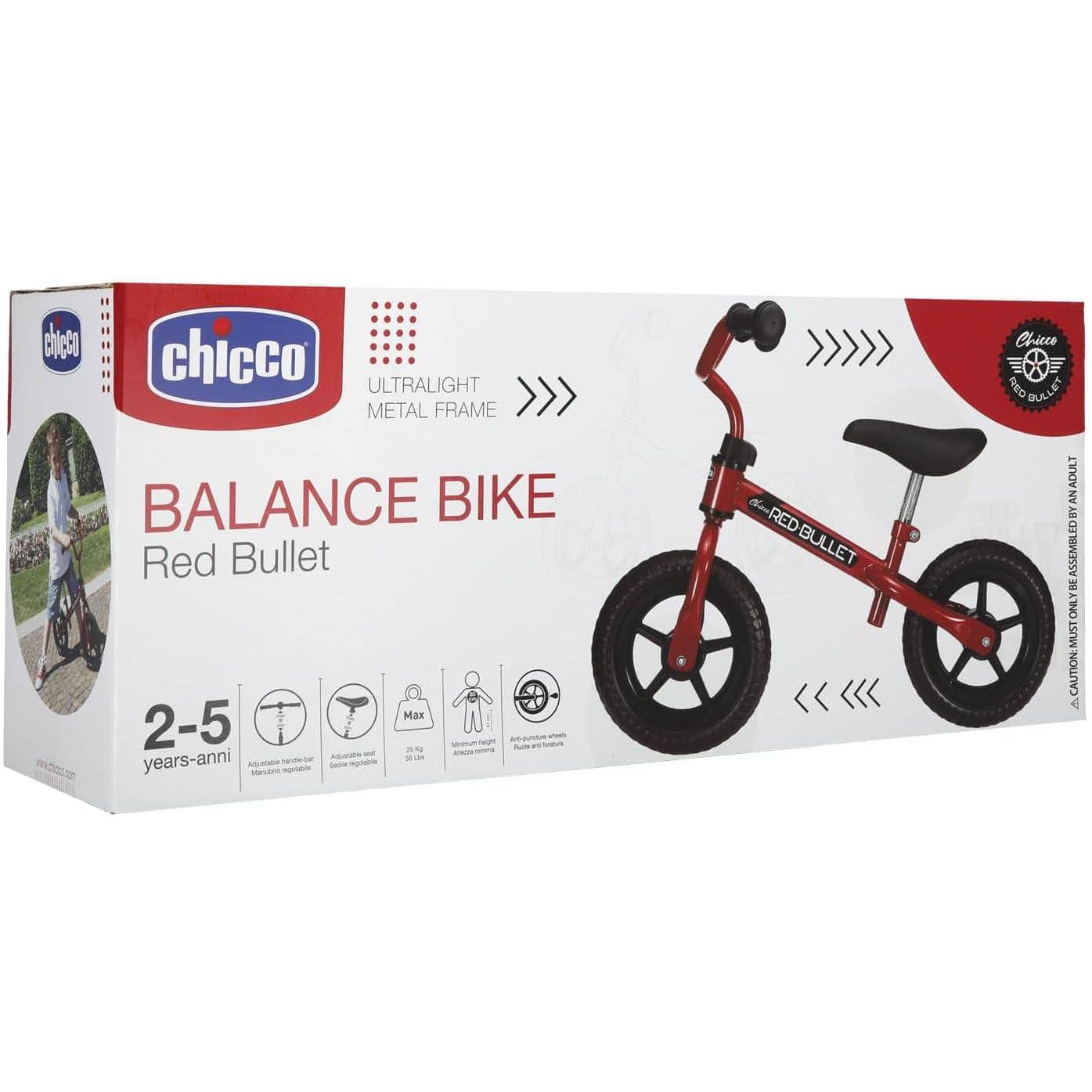 Chicco Bicicleta sin Pedales First Bike para Niños de 2 a 5 Años hasta 25  Kg