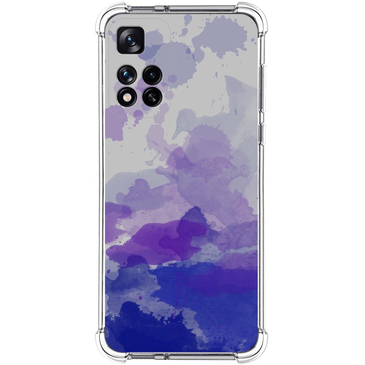 Funda Silicona Antigolpes para Xiaomi Redmi Note 11 Pro+ Plus 5G diseño Acuarela 09 Dibujos
