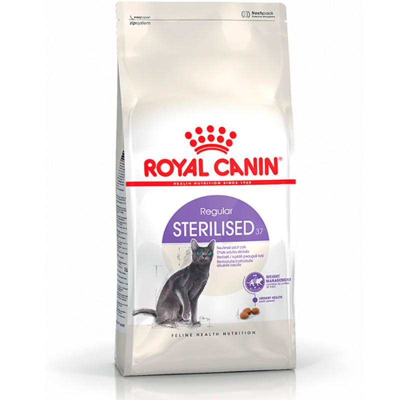 Royal Canin – Pienso para gatos adultos Royal Canin Sterilised 37.