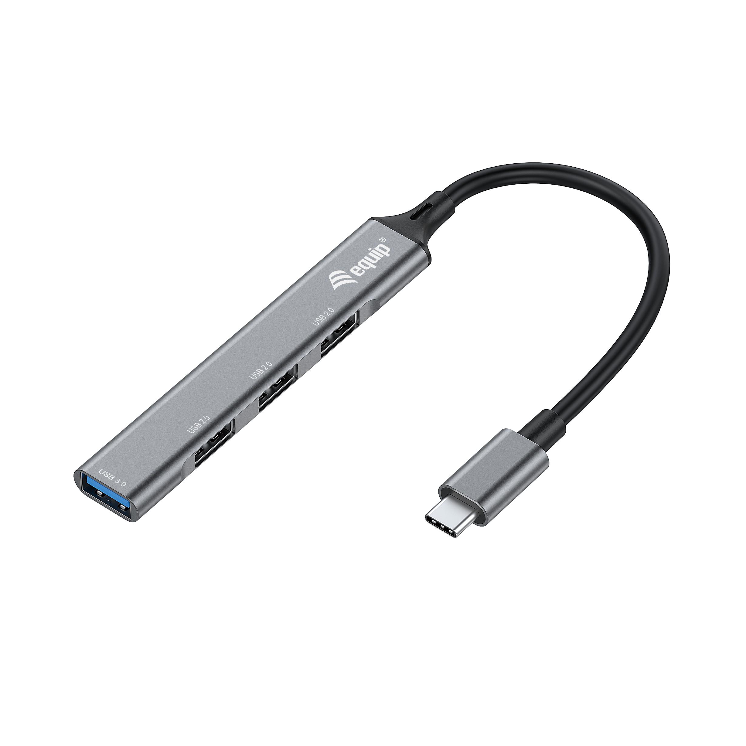 Equipment 128961 Usb 3.2 gen 1 (3.1 gen 1) type-c 5000 mbit/s black, gray