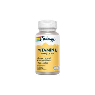 Solaray Vitamina E 50 cápsulas (400UI)