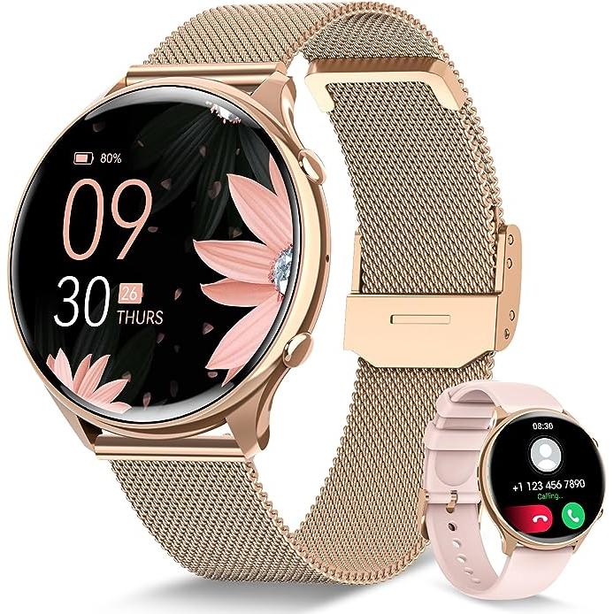 Reloj Inteligente 2025 Nuevo Función HD Llamada Modo Deportivo 120 + para Android iOS regalo para Mujeres Ritmo Cardíaco Arterial Marca