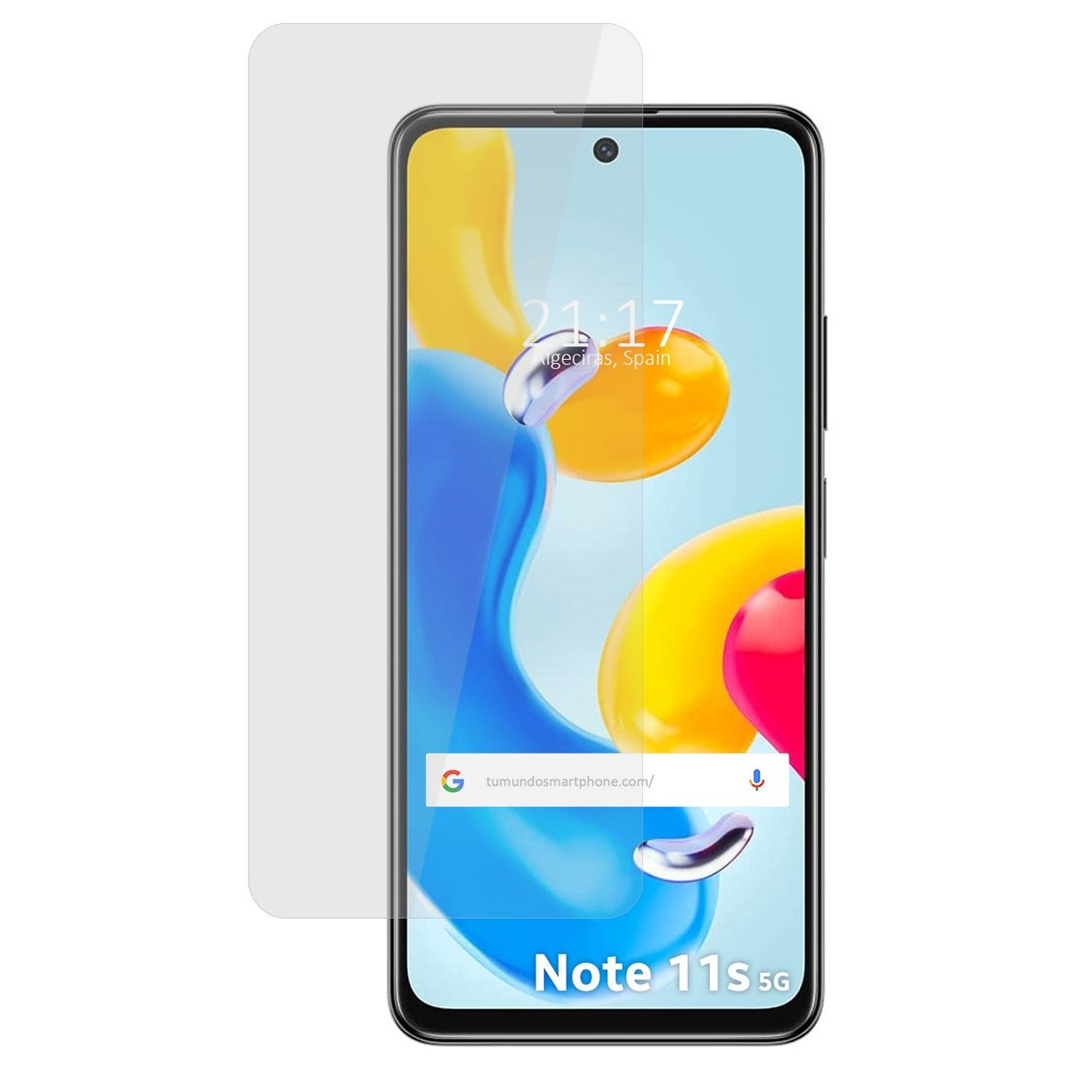 Protector Cristal Templado para Xiaomi Redmi Note 11s 5G Vidrio