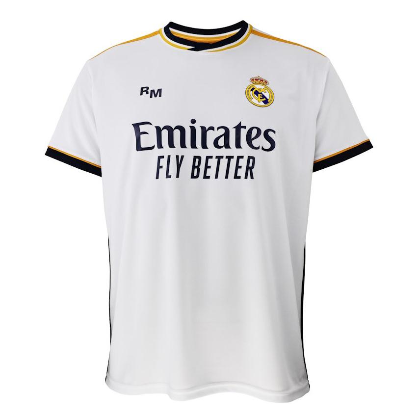 Real Madrid C.F. Camiseta Primera Equipación del Real Madrid de la Temporada  2023-2024 - Replica Oficial con Licencia Oficial - Adulto