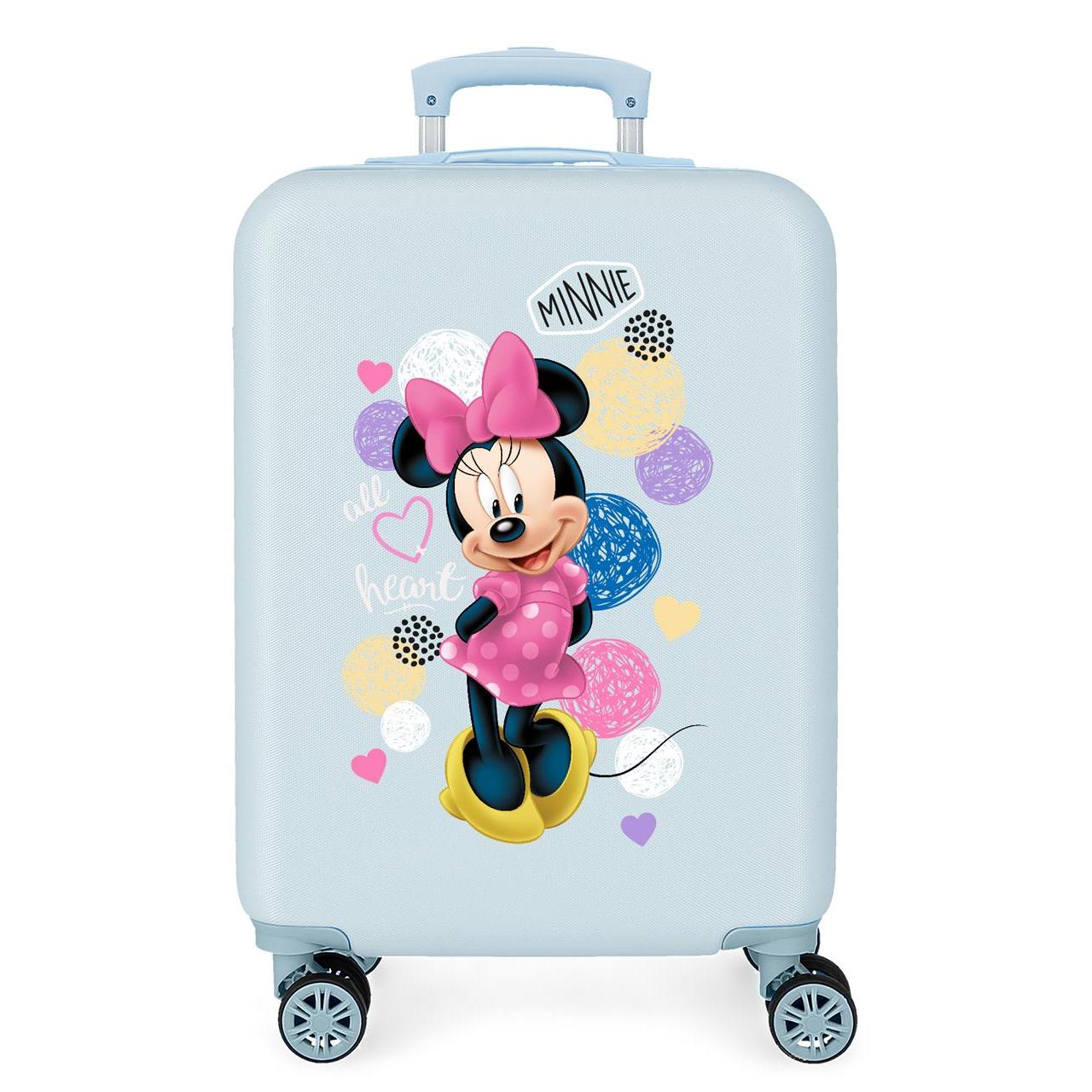 Disney Minnie Maleta De Cabina ABS Rígida Love Minnie 55cm