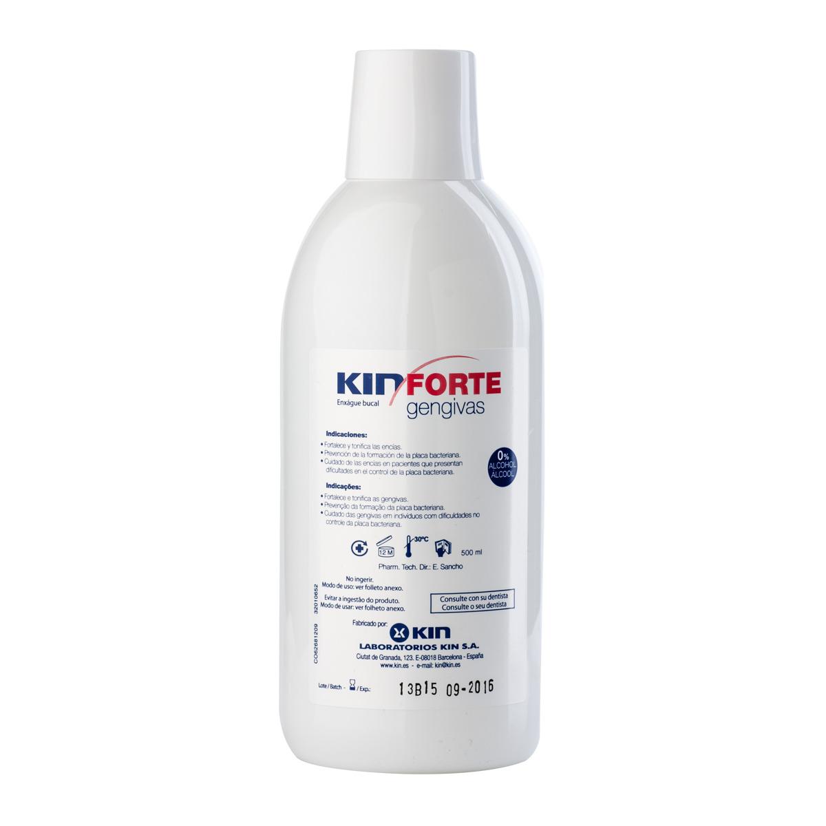 Kin forte encias enjuague bucal 500 ml