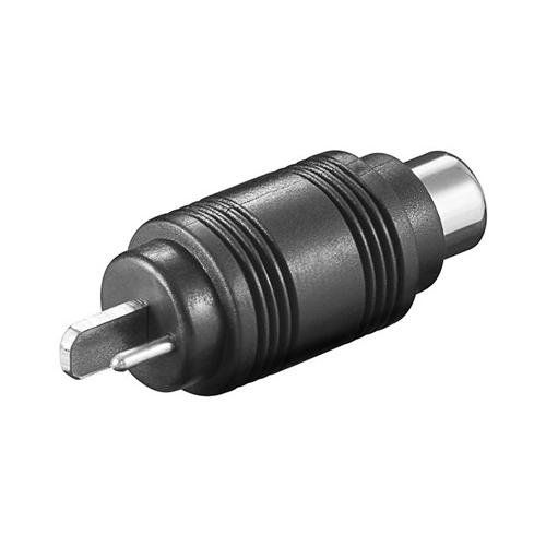 CABLEPELADO Adaptador Altavoz Audio | Adaptador de Audio de 2 Pines DIN HiFi | Conexión Altavoz Macho a Conector Hembra