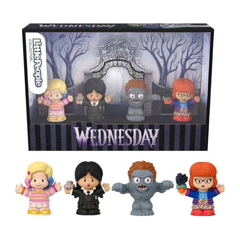 PACK 4 FIGURAS WEDNESDAY MIERCOLES