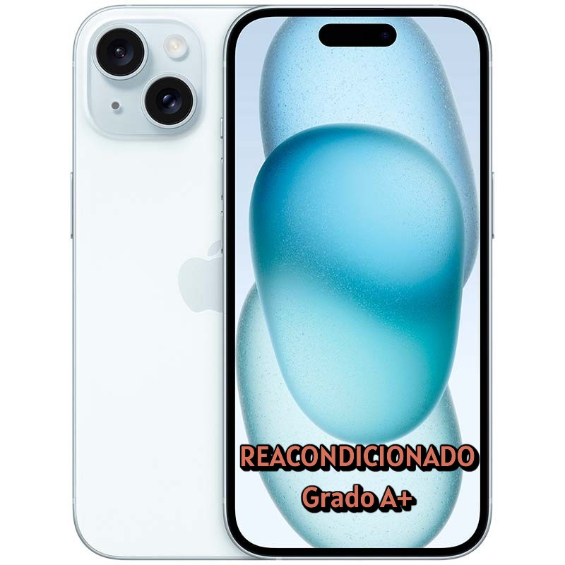 Apple iPhone 15 128gb / 256gb Grado A+ Batería mínimo 85% A16 Bionic Pantalla OLED Garantía 2 años