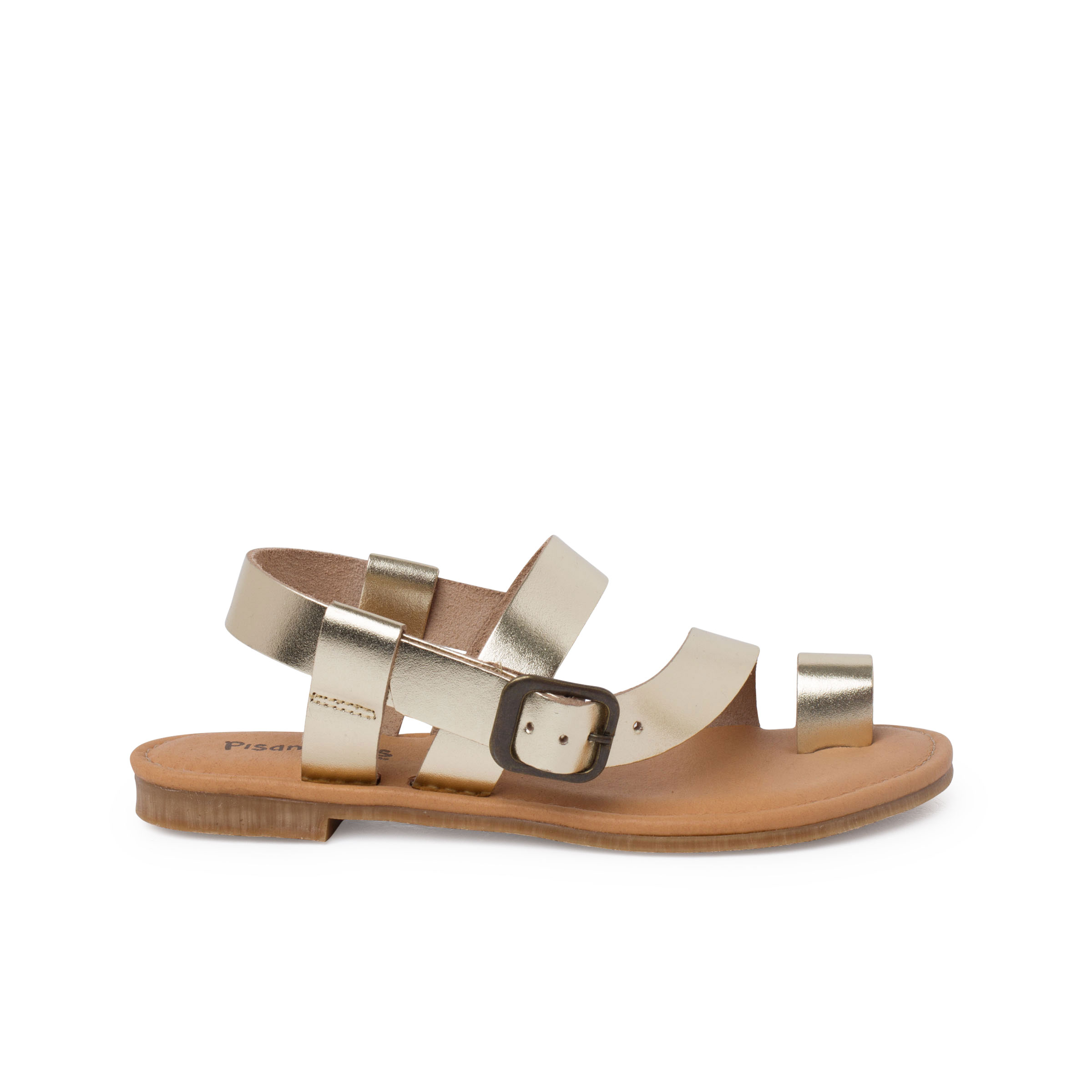 Pisamonas Sandalias gladiador napa hebilla