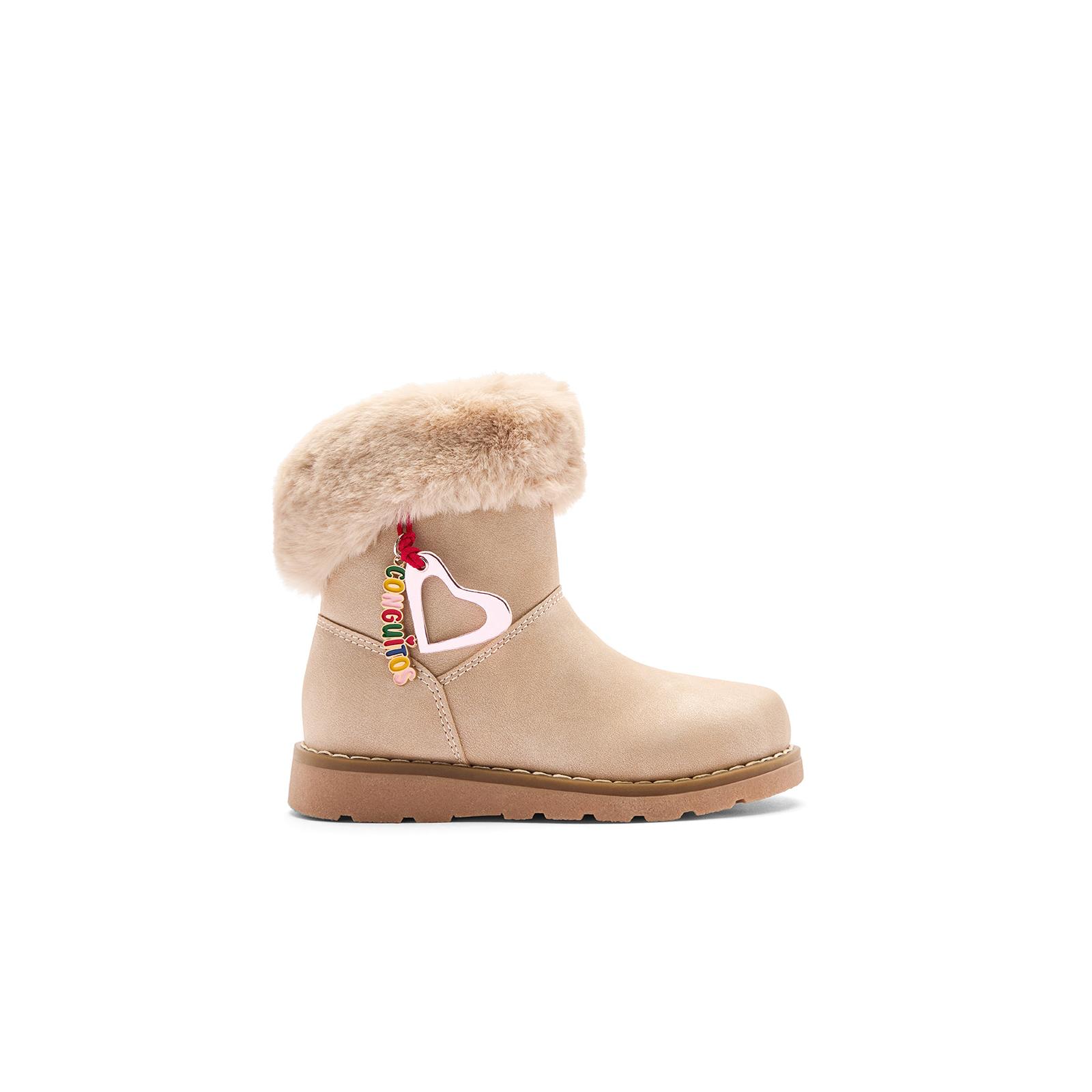 Conguitos - Botas de niña corte medio con estampado de estrella para Niña