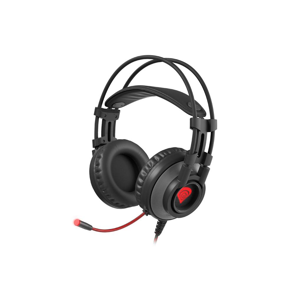GENESIS Radon 600 Auriculares Alámbrico Diadema Juego USB tipo A Negro, Rojo