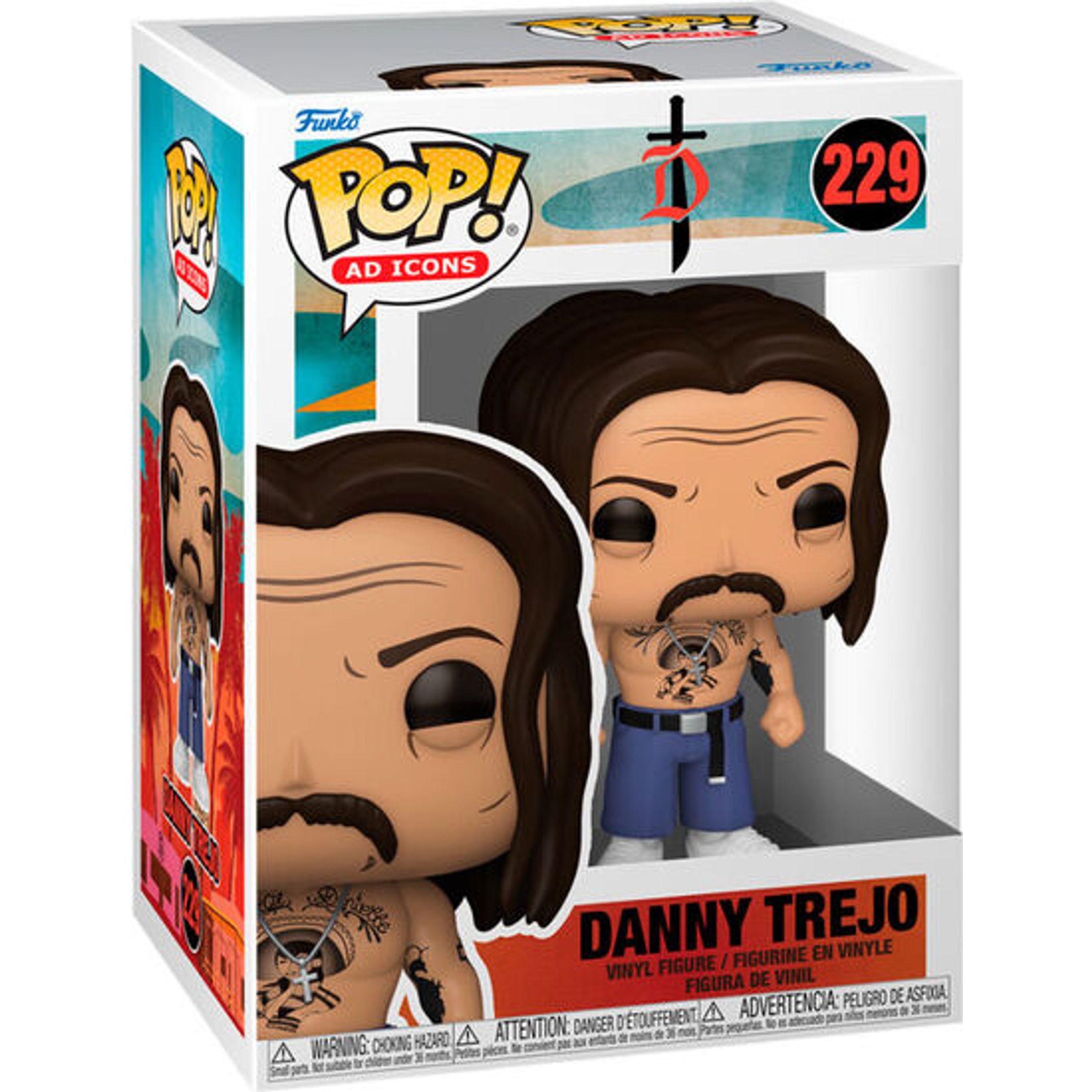 Funko - Figura Pop Danny Trejo - Funko Pop Coleccionable De Edición Limitada - Funko Pop Diseño Detallado Y Realista - Funko Pop Ideal Para Regalo - Funko Pop Gran Variedad De Personajes
