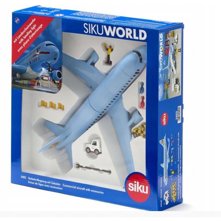 Avión de pasajeros de aeropuerto grande Siku 5402 de 38 cm