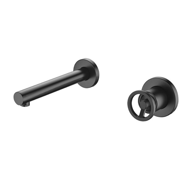Imex Olimpo GLC033/NG grifo de lavabo empotrado diseño monomando acabado negro mate
