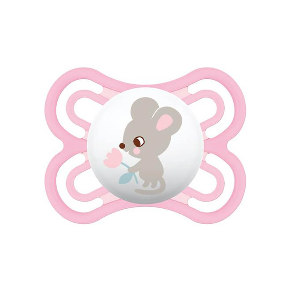 Mam Perfect Chupete Silicona Rosa 1U 0+