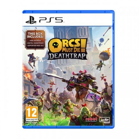 Orcs Must Die Deathtrap Juego Fisico para consola Sony PlayStation 5 PS5