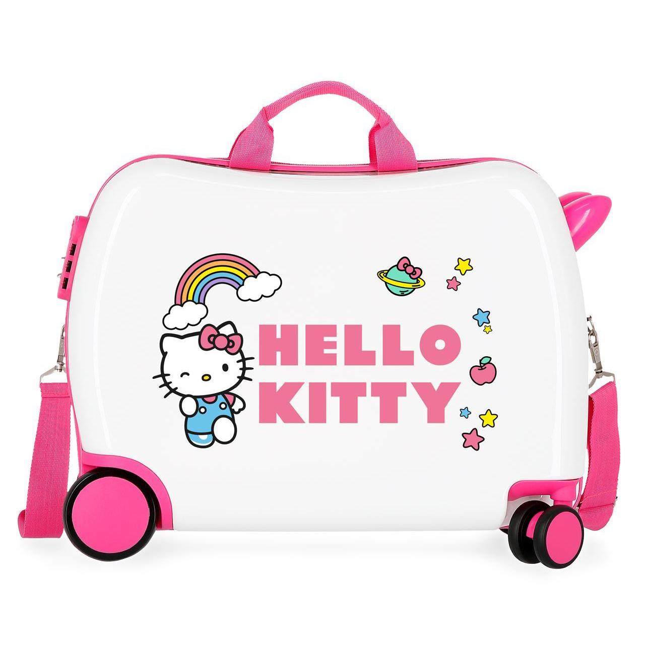 Maleta Infantil Sanrio Hello kitty you are cute azul claro 38x50x20cm