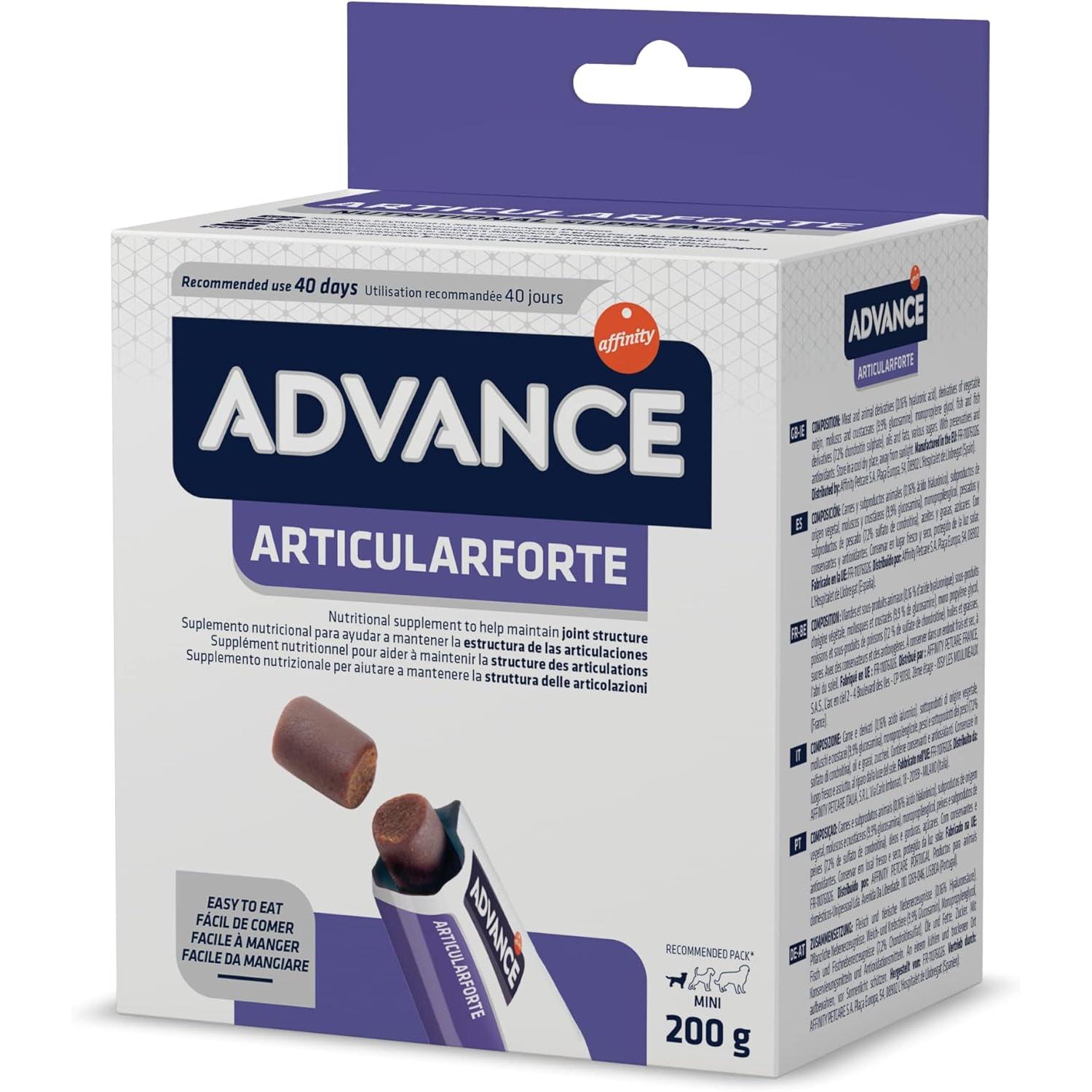 200g - ADVANCE PALITOS ARTICULAR FORTE PARA PERROS