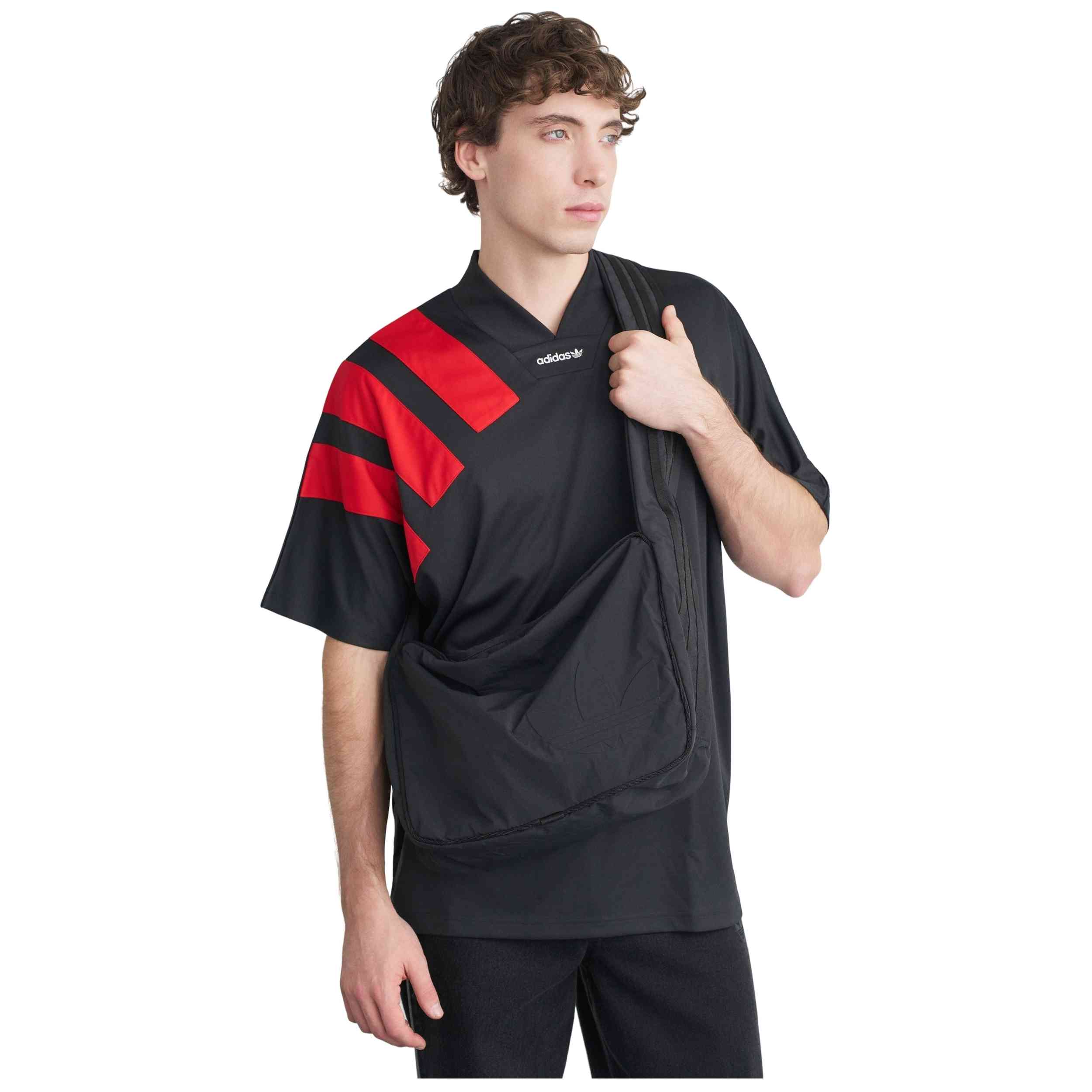 Camiseta De Manga Corta Adidas para Hombre en color Negro