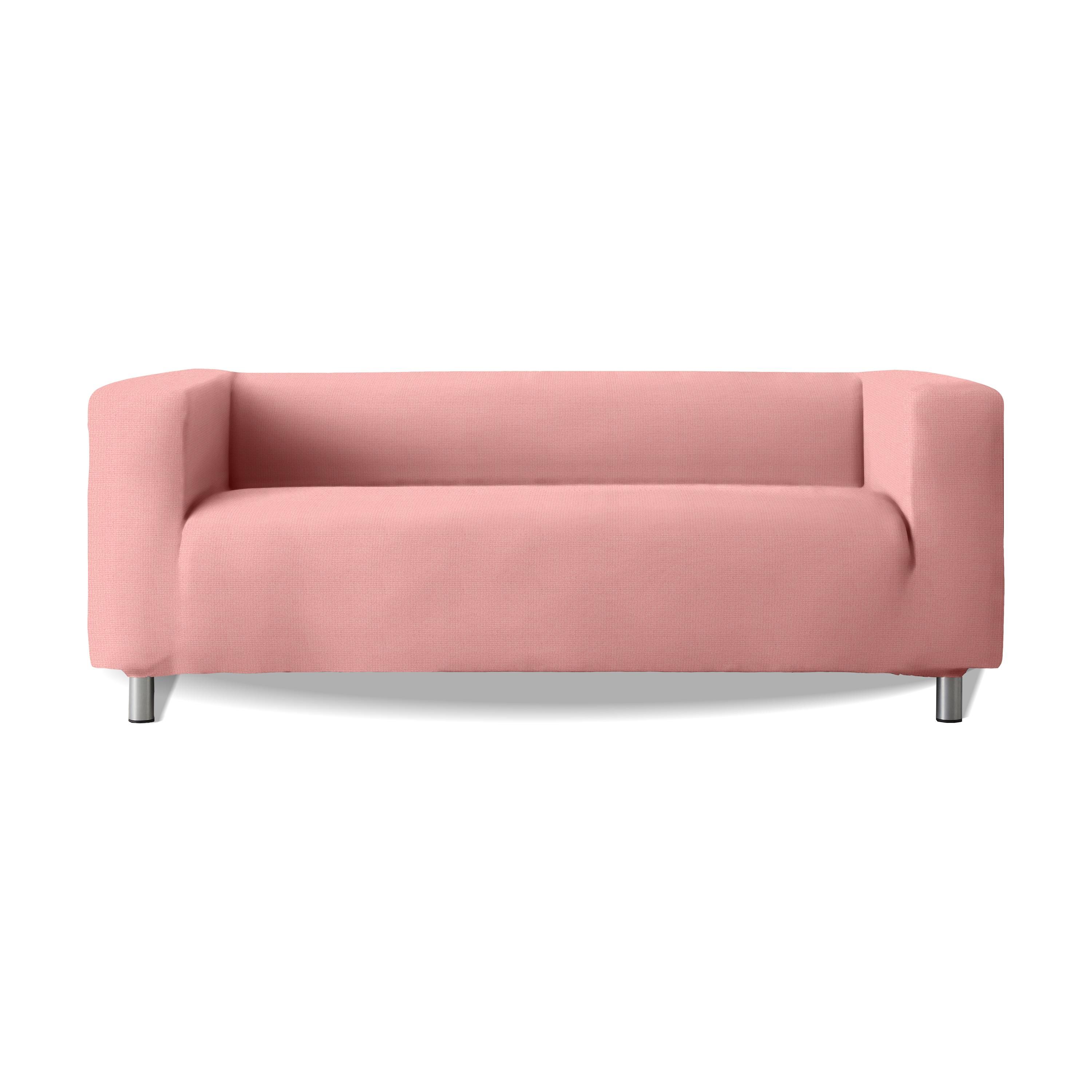 Funda de sofá Milica con brazos altos modelo Ikea Klippan diseño Stark en varios colores + 2 fundas de cojín de regalo