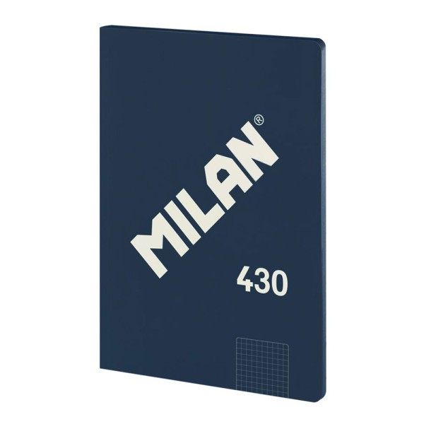 Cuaderno a4 cuadriculado encolado azul marino (pack 3 unidades) EL PRECIO INCLUYE 3 UNIDADES