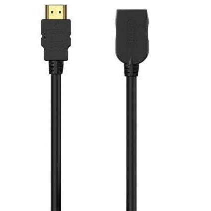 Cable Alargador HDMI Aisens A120-0547/ HDMI Macho - HDMI Hembra/ Hasta 10W/ 2250Mbps/ 5m/ Negro