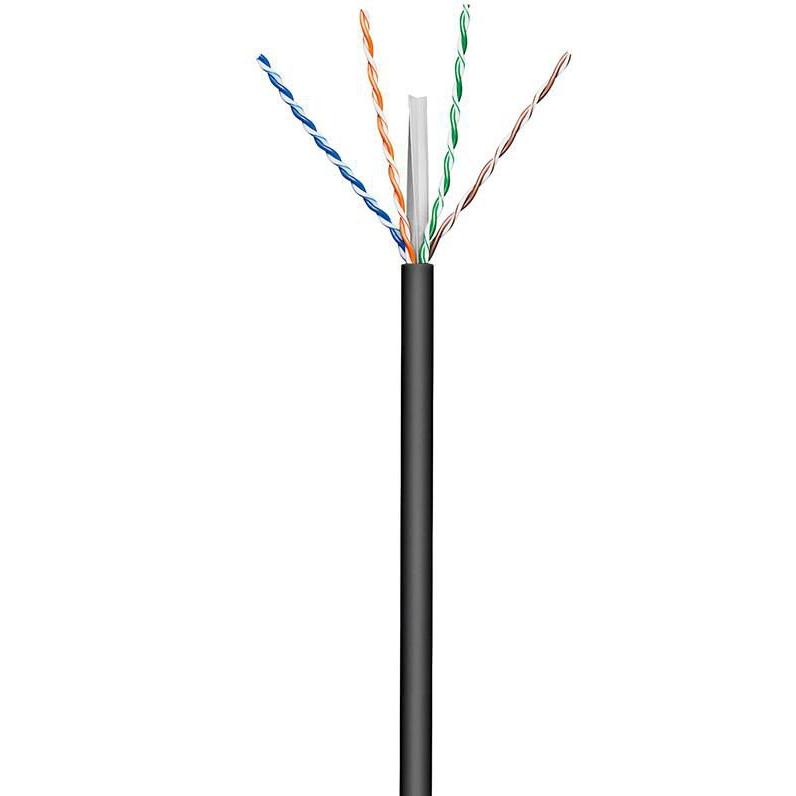 Microconnect Cable Cat6 Exterior UTP 100m Negro - Resistente a la Intemperie