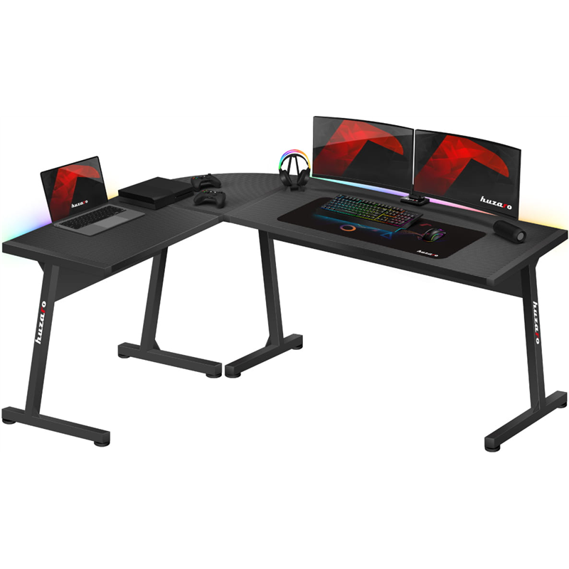 Huzaro Escritorio Gaming Hero 6.0 Negro Rgb