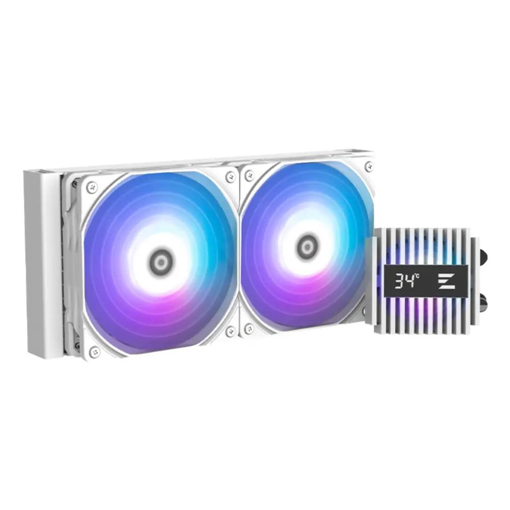 Refrigeracion Liquida Cpu Zalman Alpha2 A24 Argb 240mm Blanco