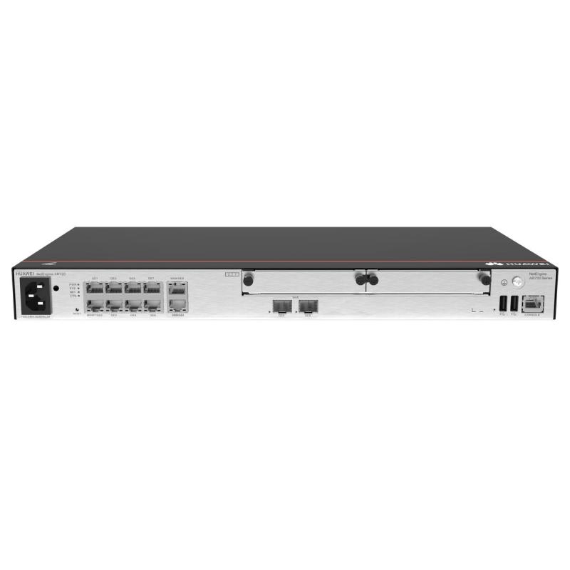 Router Huawei Netengine Ar720, 2*ge Combo Wan, 8*ge Lan, 2*usb 2.0, 2*sic