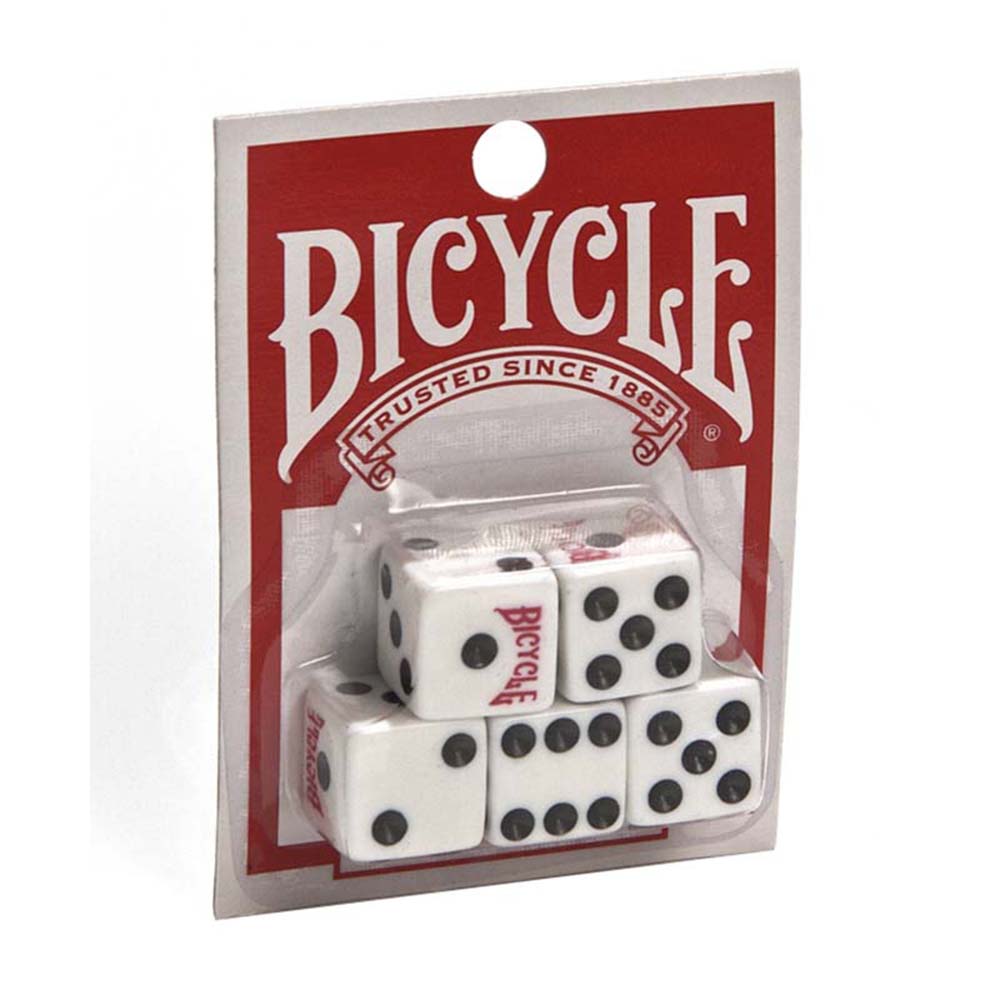 Fournier Bicycle USPCC 5 dados puntos Magia Magos Trucos Adultos Espectáculo Cardistry Noche de fiesta Aprender Fácil Colección Coleccionable