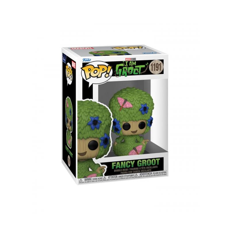 Funko Pop! Marvel - Yo Soy Groot - Groot (Marie Hair)