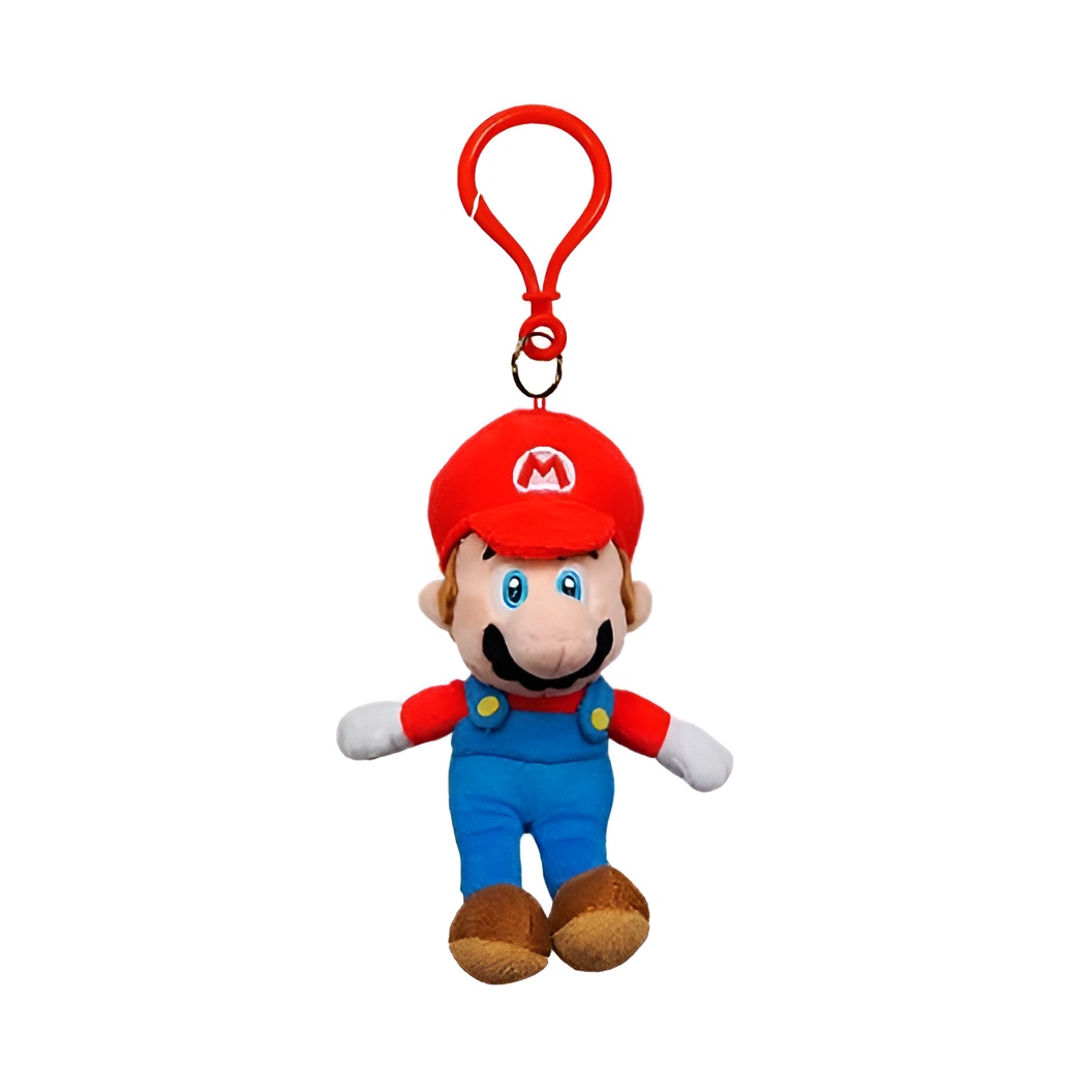 Llavero Peluche Mario Sherwood - Colección Super Mario Bros