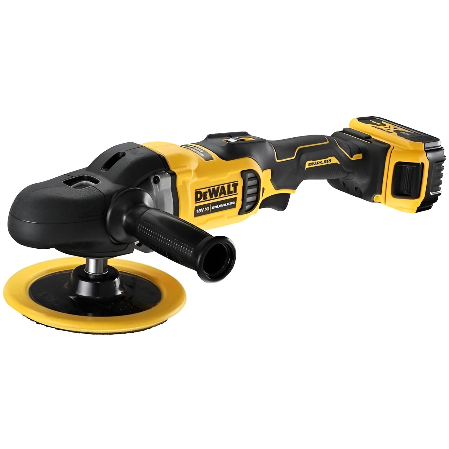 Pulidora para Metal Dewalt DCM849P2-QW XR 18V 180mm | 2 Baterías Li-Ion 5Ah