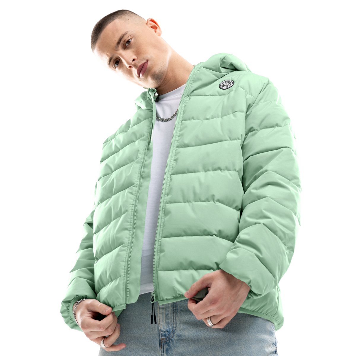 Siroko - Chaqueta Waterproof Casual para Hombre_