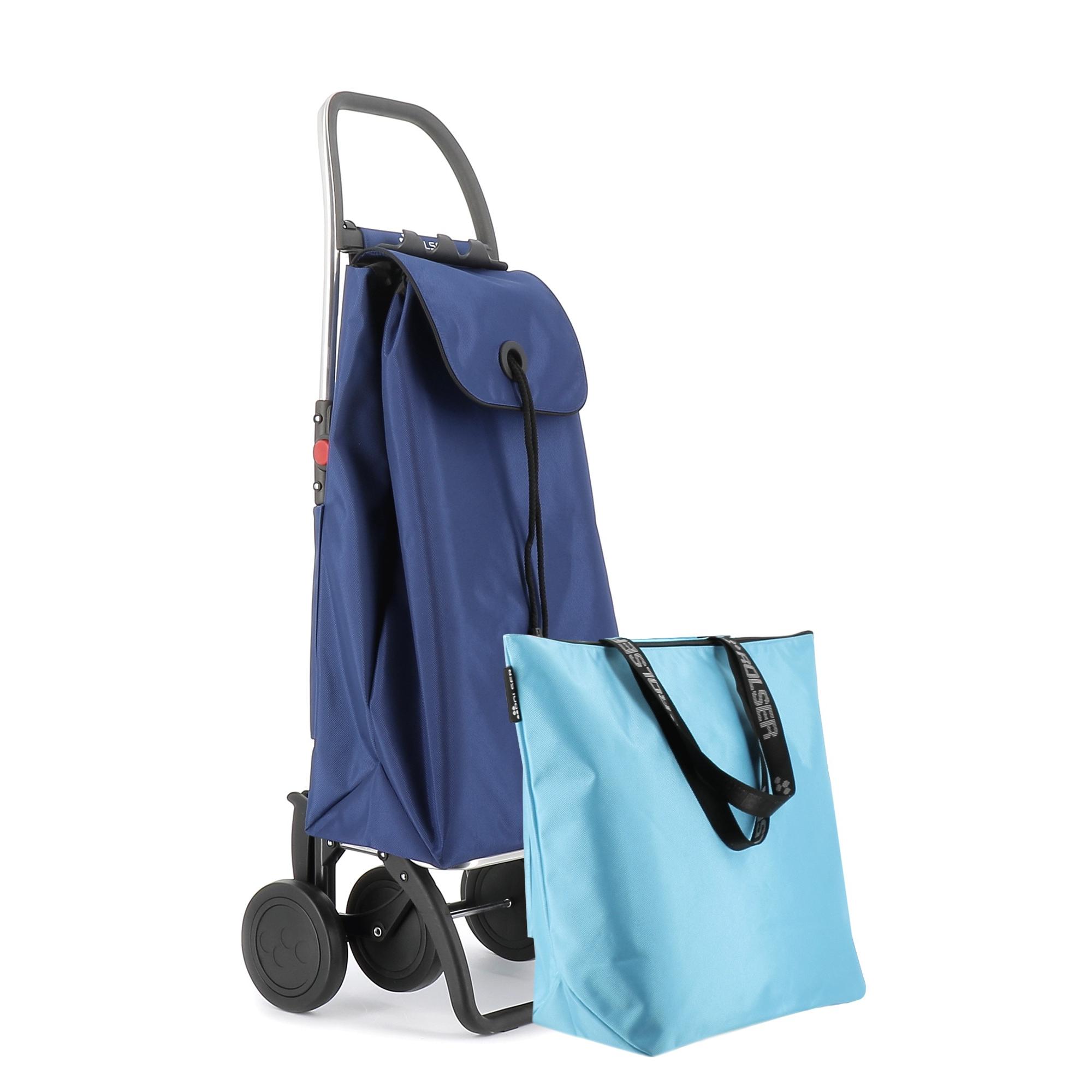 Combo Carro Rolser I Max Mf 4 Ruedas Plegable Bolsa Extra