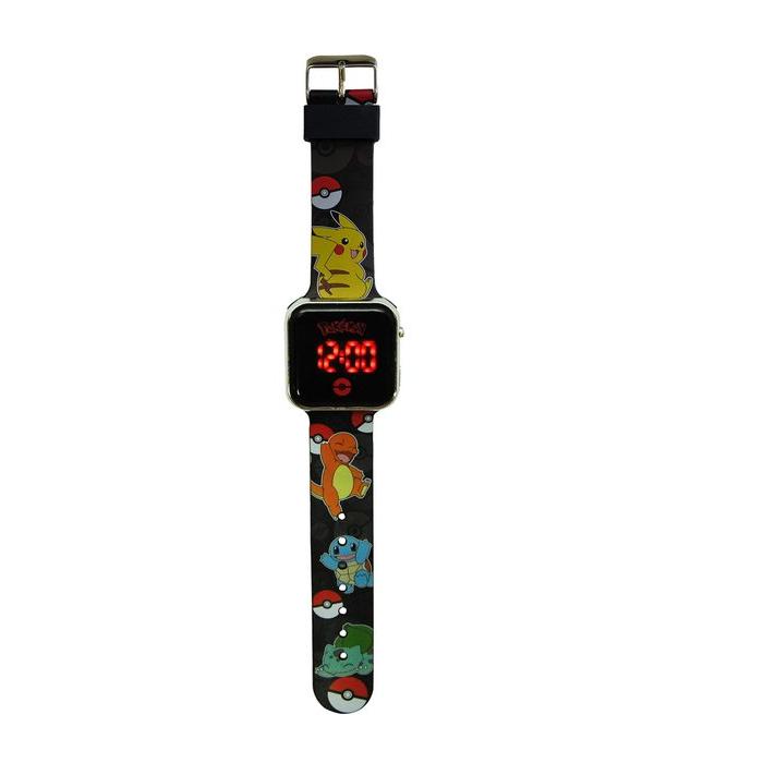 KIDS RELOJ LED NEGRO POKEMON POKEMON 22x3x1 Cms.