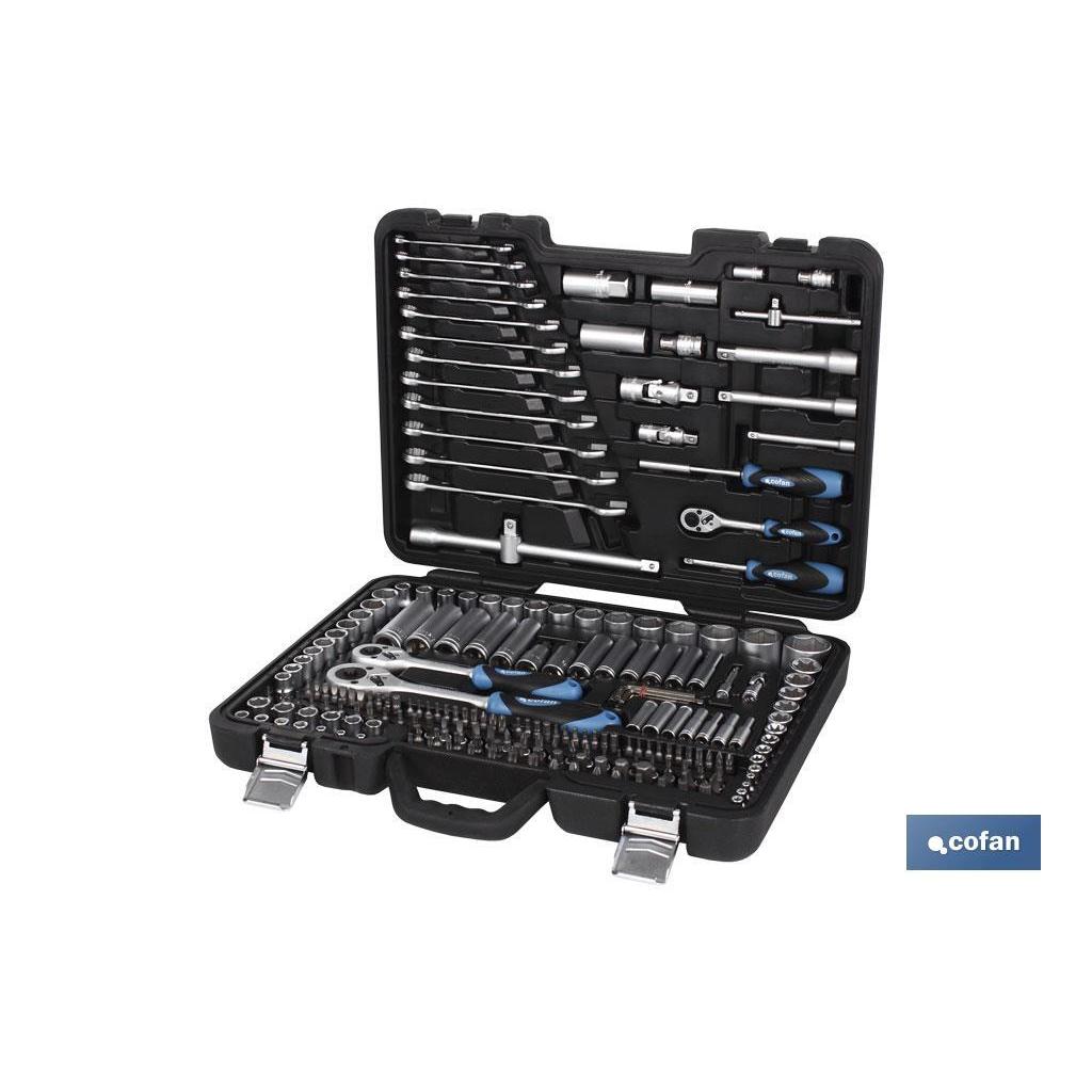 COFAN - Maletín Herramientas Profesional 218 pcs