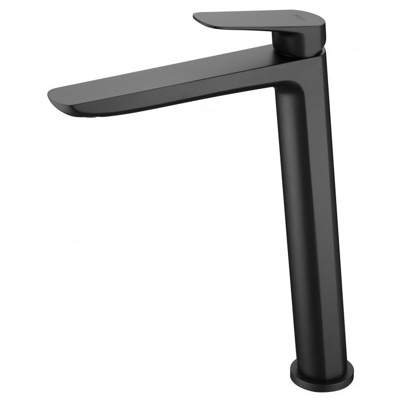 Imex Bélgica BDZ044-3NG grifo monomando para lavabo diseño caño alto acabado negro mate