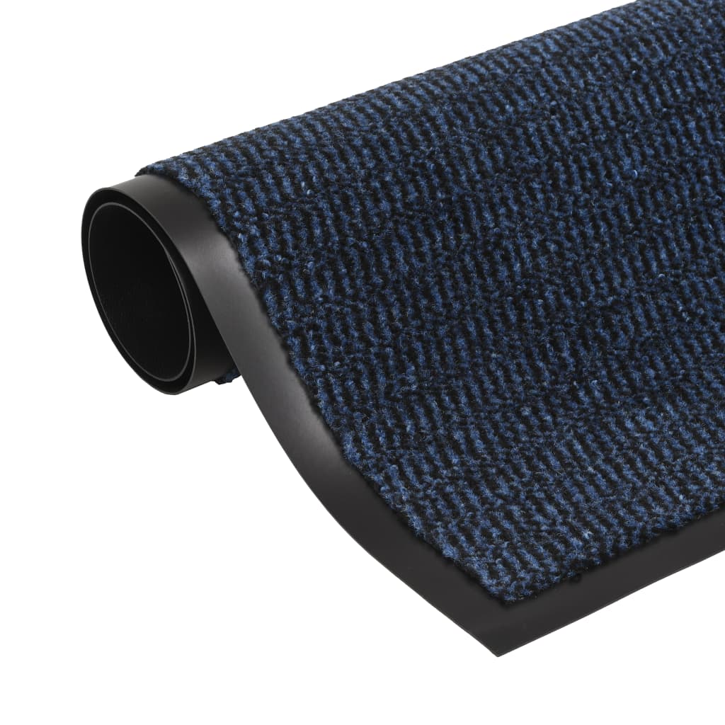 vidaXL Alfombra Entrada Rectangular Nudo 120x180cm Casa Decoración Color Antracita,  Azul,  Negro y mas