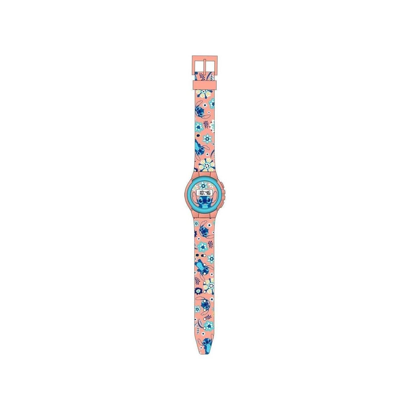 Reloj De Pulsera Stitch Digital Junior Rosa