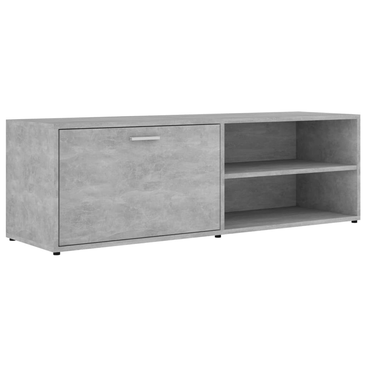 Mueble de TV Timbal 2 compartimentos + puerta abatible 37x120x34 cm