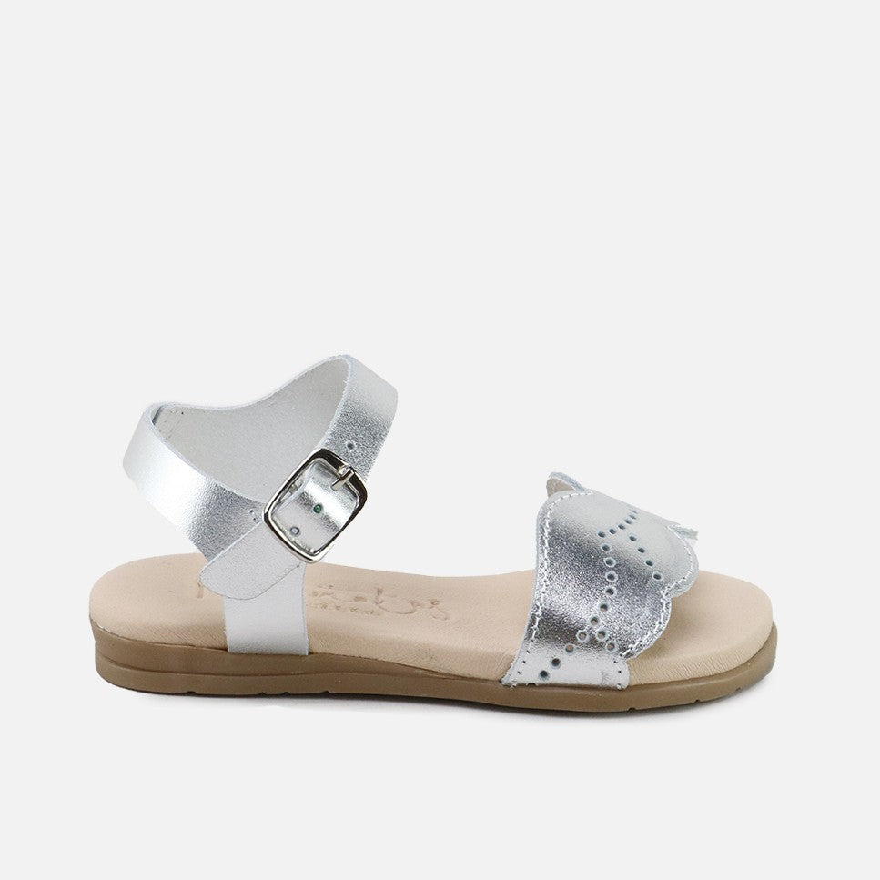 Sandalias Hoja Plata Gel Papanatas | Eli 1957