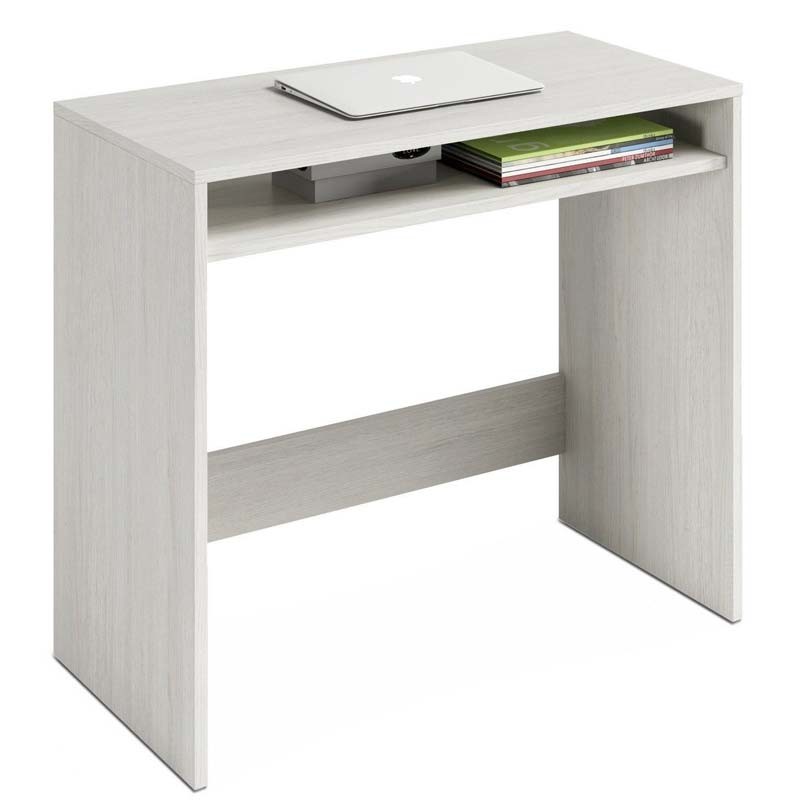 Mesa Escritorio Dormitorio Juvenil Oficina Blanco Alpes 79x43x78 cm