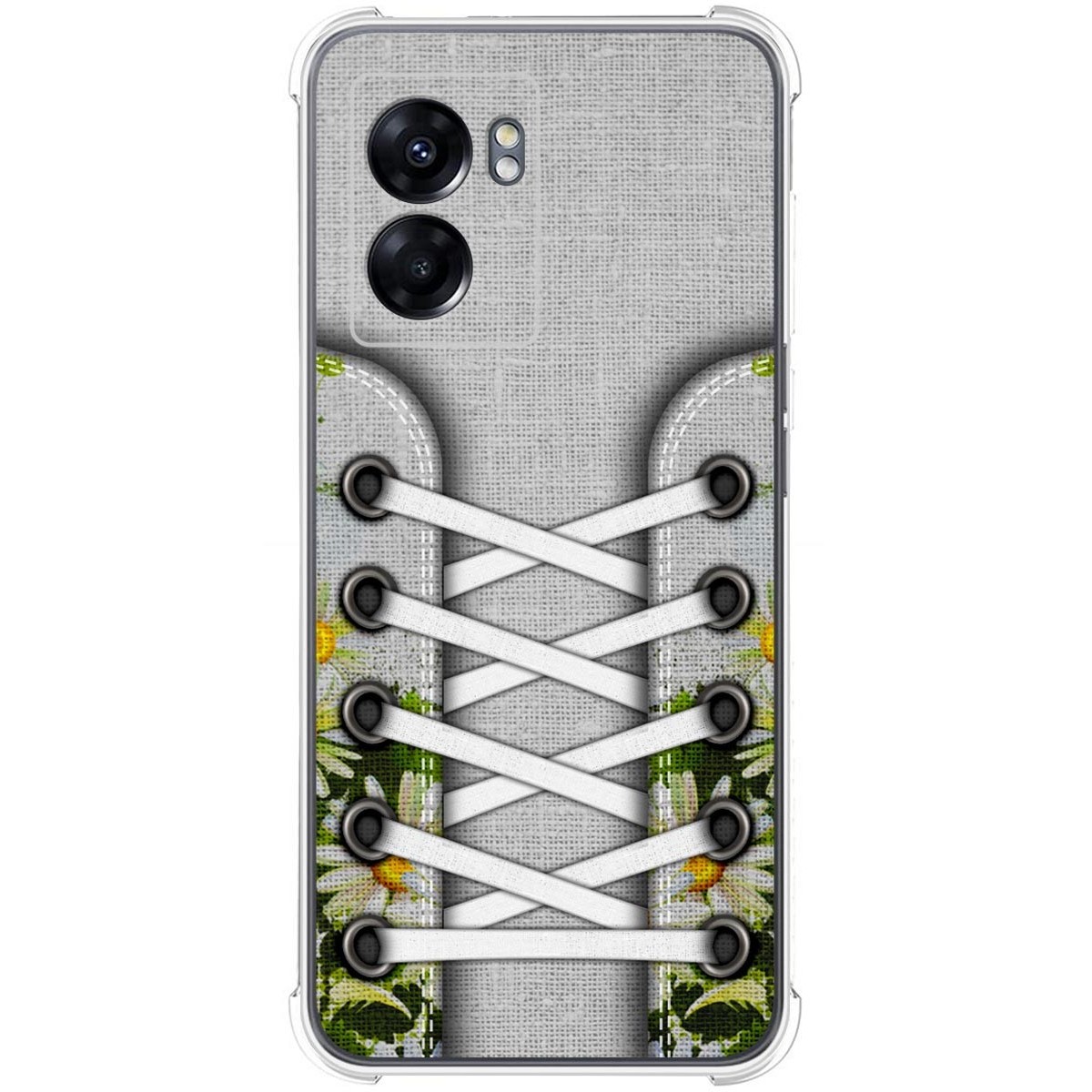 Funda Silicona Antigolpes para Oppo A77 5G diseño Zapatillas 08 Dibujos