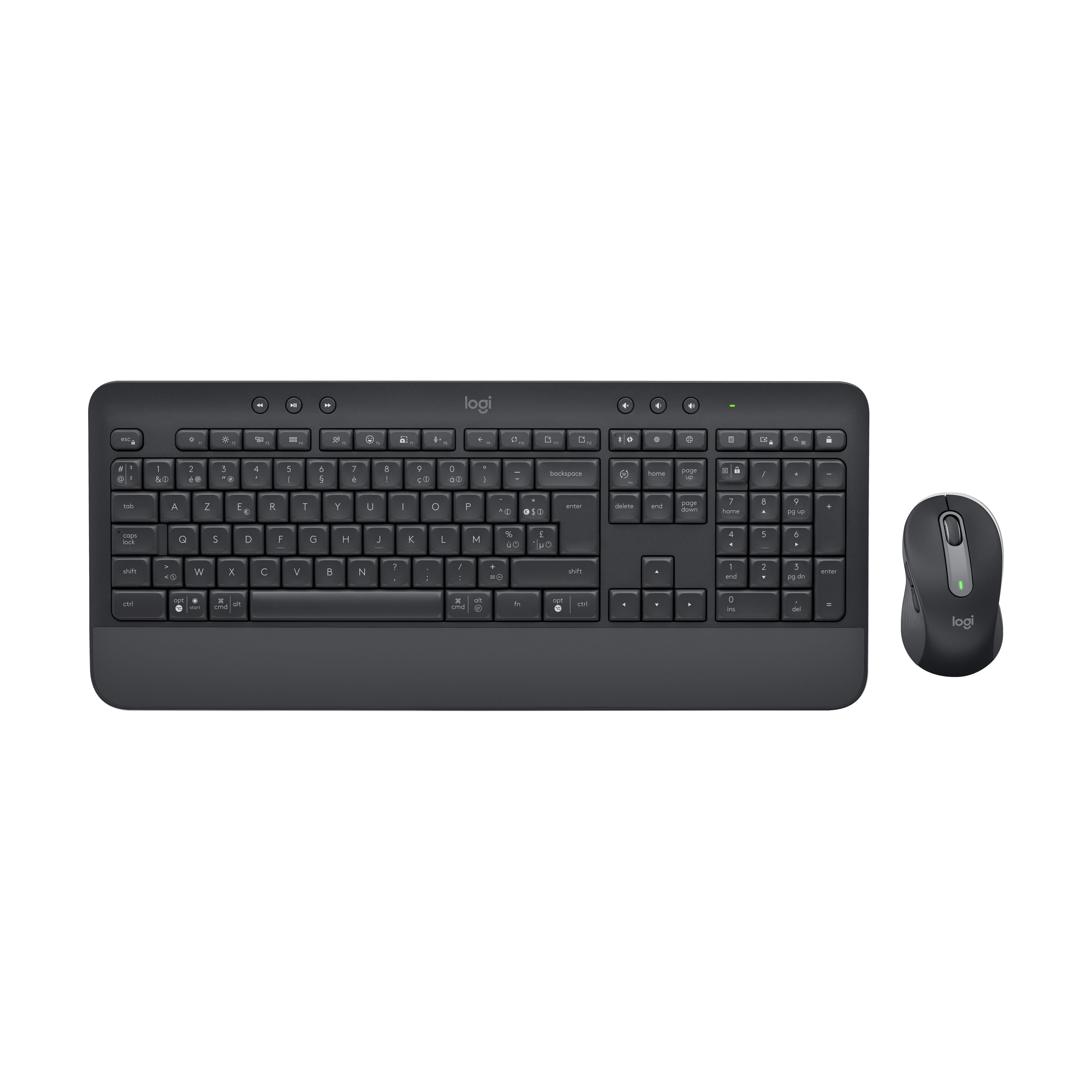 Logitech Signature MK650 Combo For Business teclado Ratón incluido Bluetooth AZERTY Belga Grafito