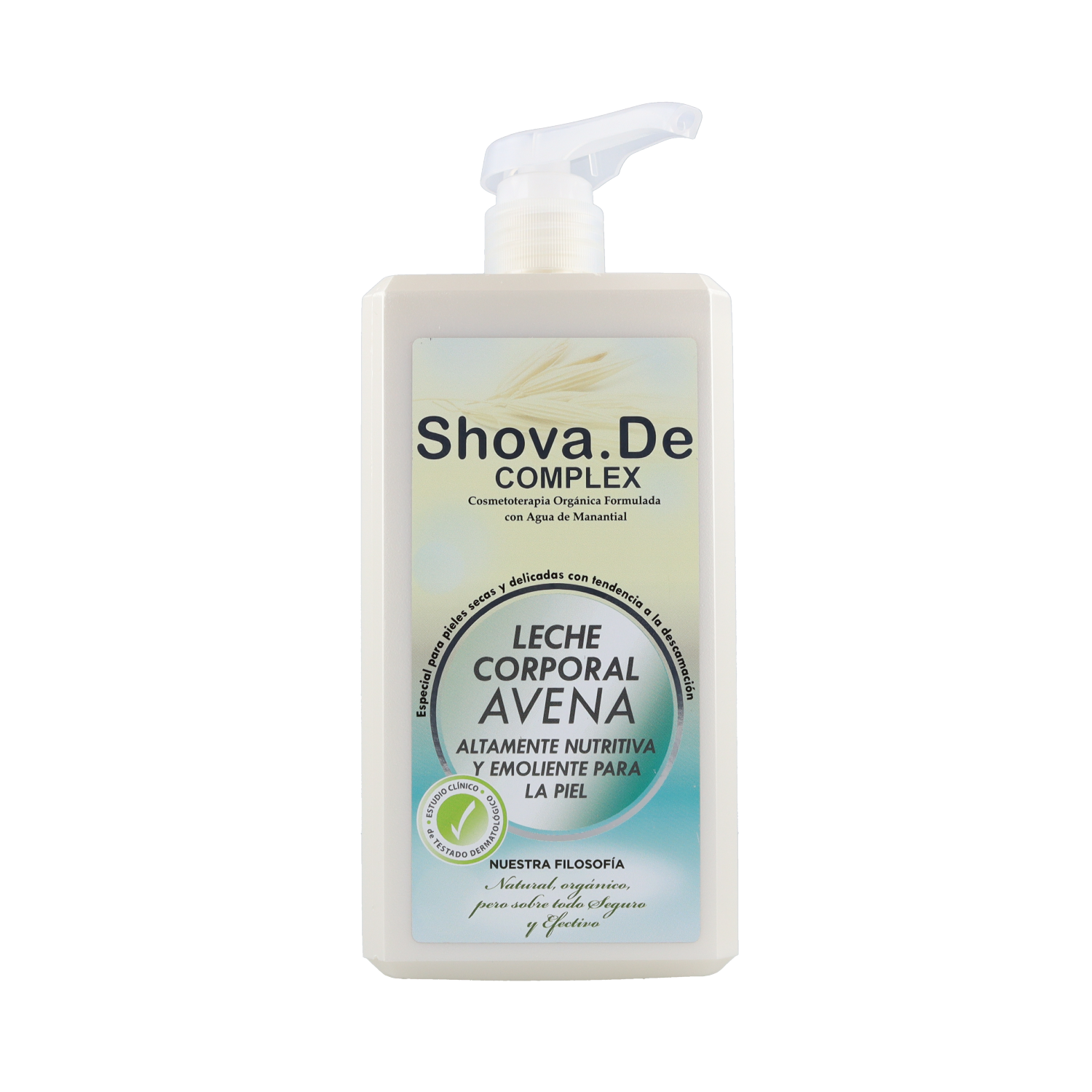 Shovade Leche corporal de avena 1 L | Con Avena, Caléndula y Jojoba | Hidratación Diaria